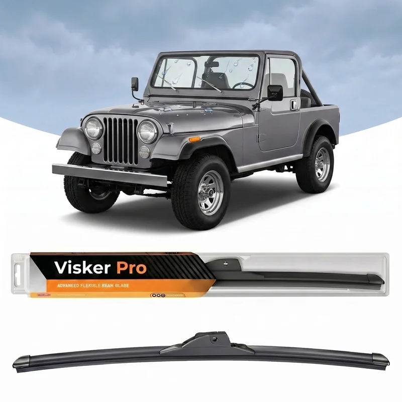 Viskerblad til Jeep CJ7 (1976 - 1987) - 1